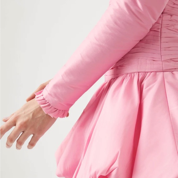 NWT AJE DRESS PINK with bubble skirt - Picture 4 of 5